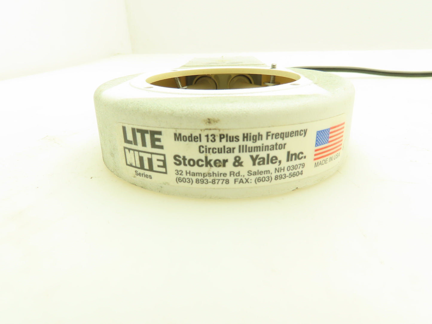 Stocker Yale 13 Lite Mite Plus High Frequency Circular Microscope Illuminator