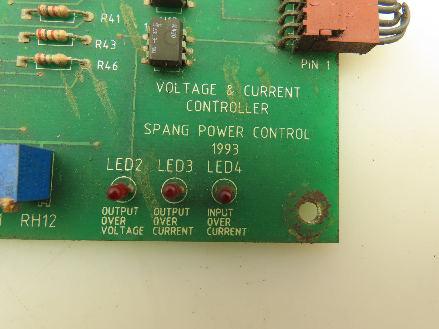 Spang Power Electronics 119800003 Voltage Current Controller Circuit Board