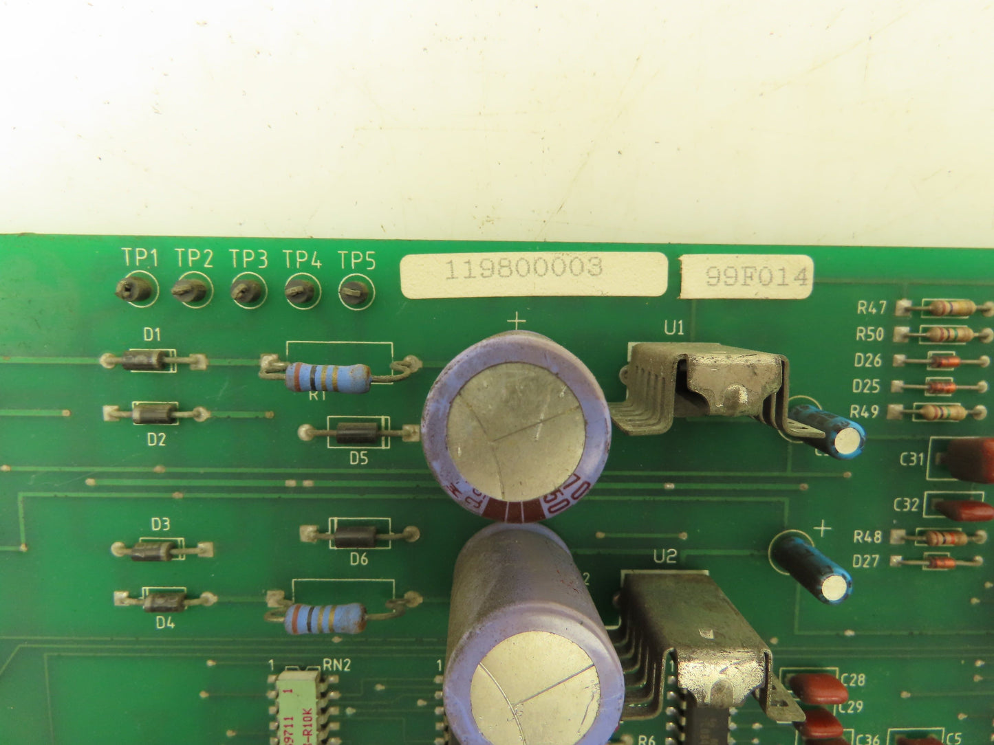 Spang Power Electronics 119800003 Voltage Current Controller Circuit Board