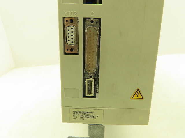 Siemens 6SE7021-0EP50 Simovert Masterdrives MC AC/AC Servo Drive 10A 480V 3PH
