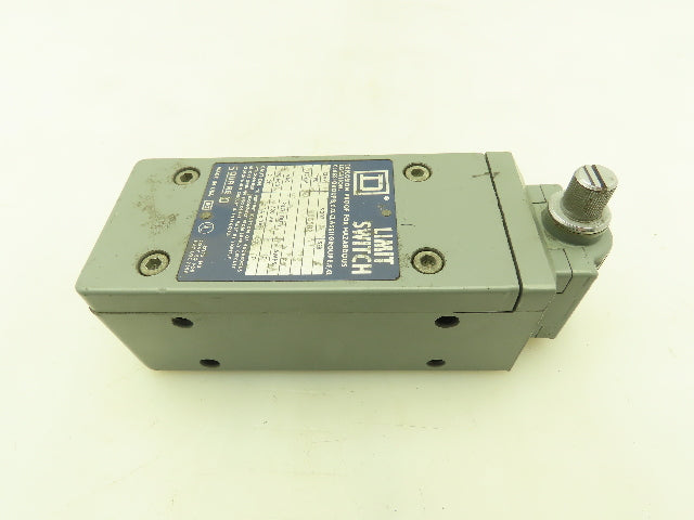Square D 9007 BR53B2 Limit Switch Snap Action Ser A Explosion Proof Haz Location