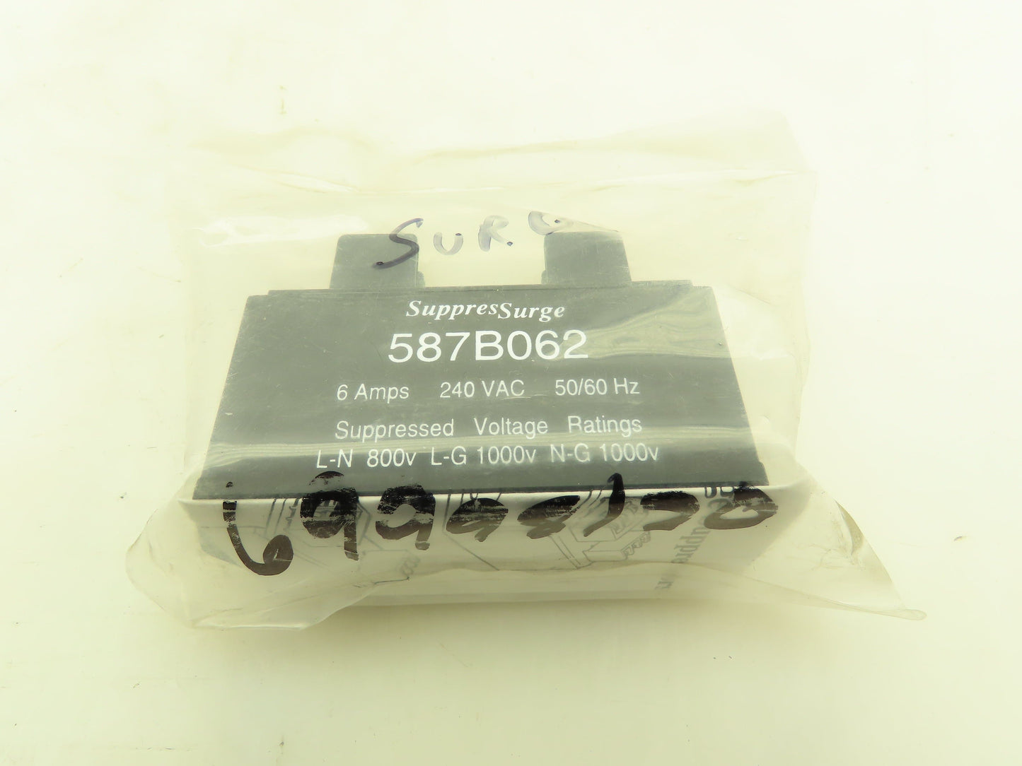 SuppresSurge 69998120 Surge Suppressor 240VAC 6 A Single Phase