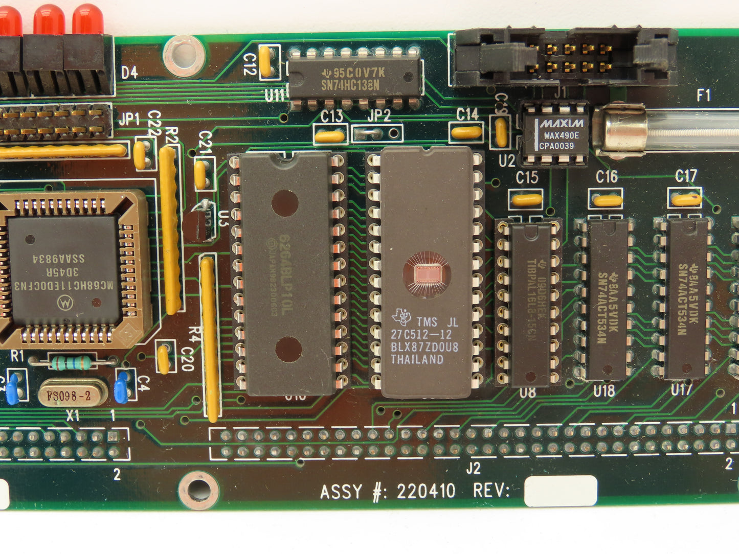 TKS 220410 Keyboard Controller Circuit Board Rev B
