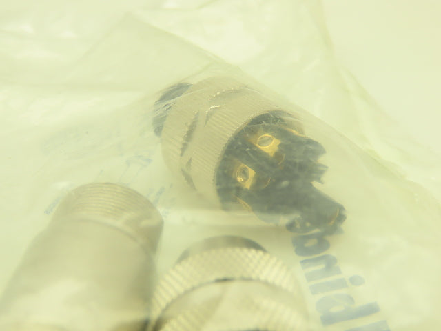Binder 713 99 1486 812 08 Female Cable Connector 8-Pin Shieldable LOT OF 4