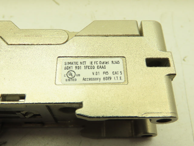 Siemens 6GK1 901 1FC00 0AA0 Ethernet Fast Connect IE FC Outlet RJ45 -LOT OF 7