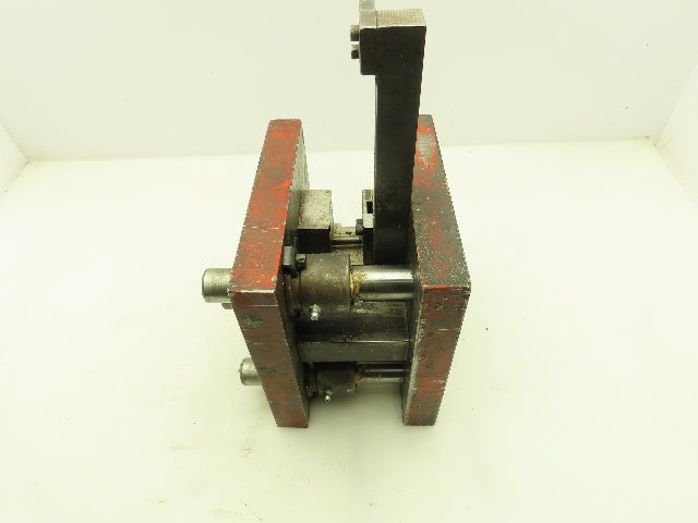 VEPW Punch Press Die Holder Shoe 5/8 x 1/8" 2 Post Flat Stock Handle 8x8"