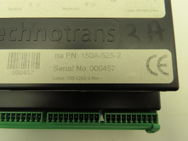 Technotrans 150A-525-2 ISC-16 PLC DIN Rail Communication Module 161A-080