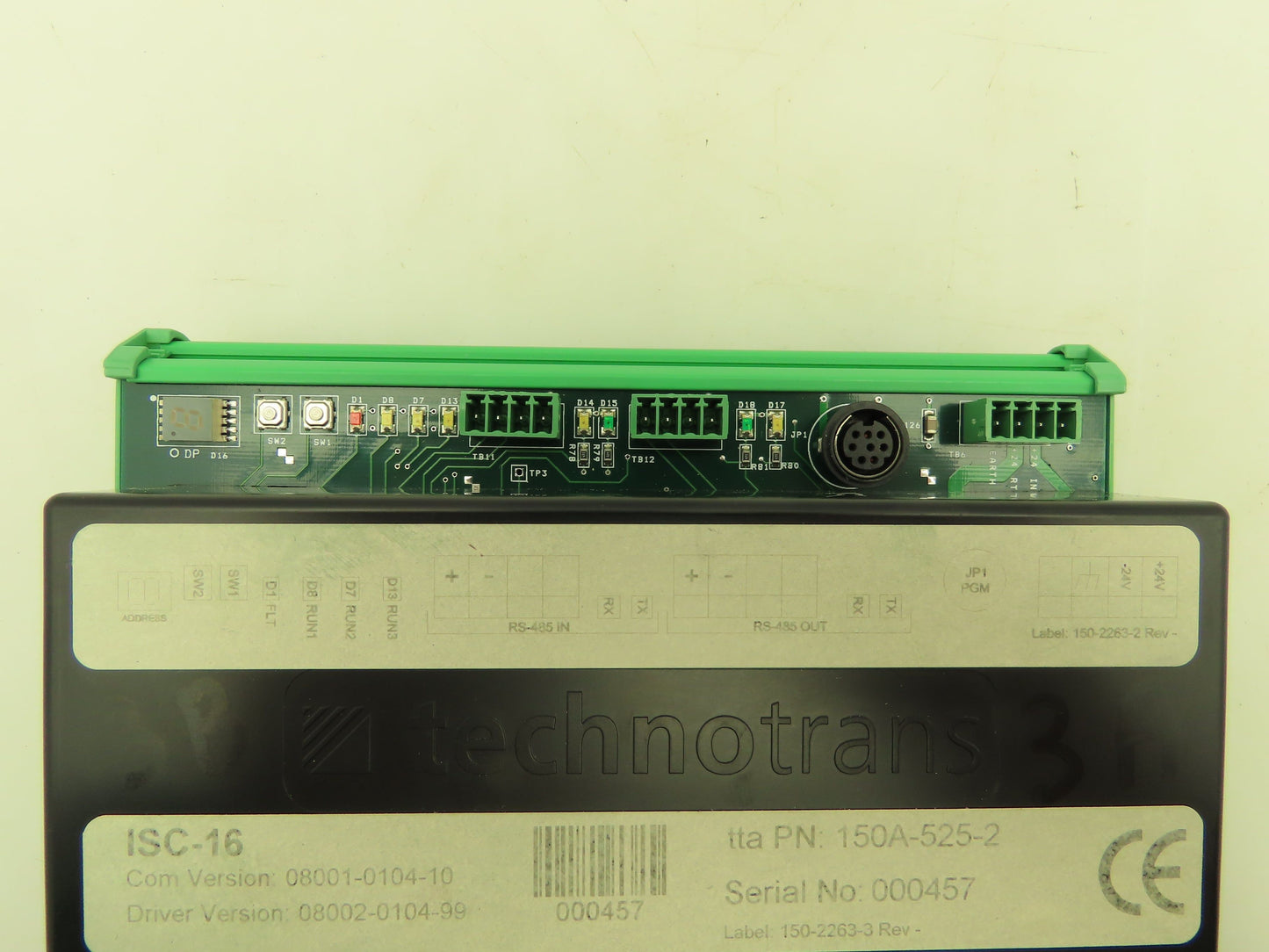 Technotrans 150A-525-2 ISC-16 PLC DIN Rail Communication Module 161A-080