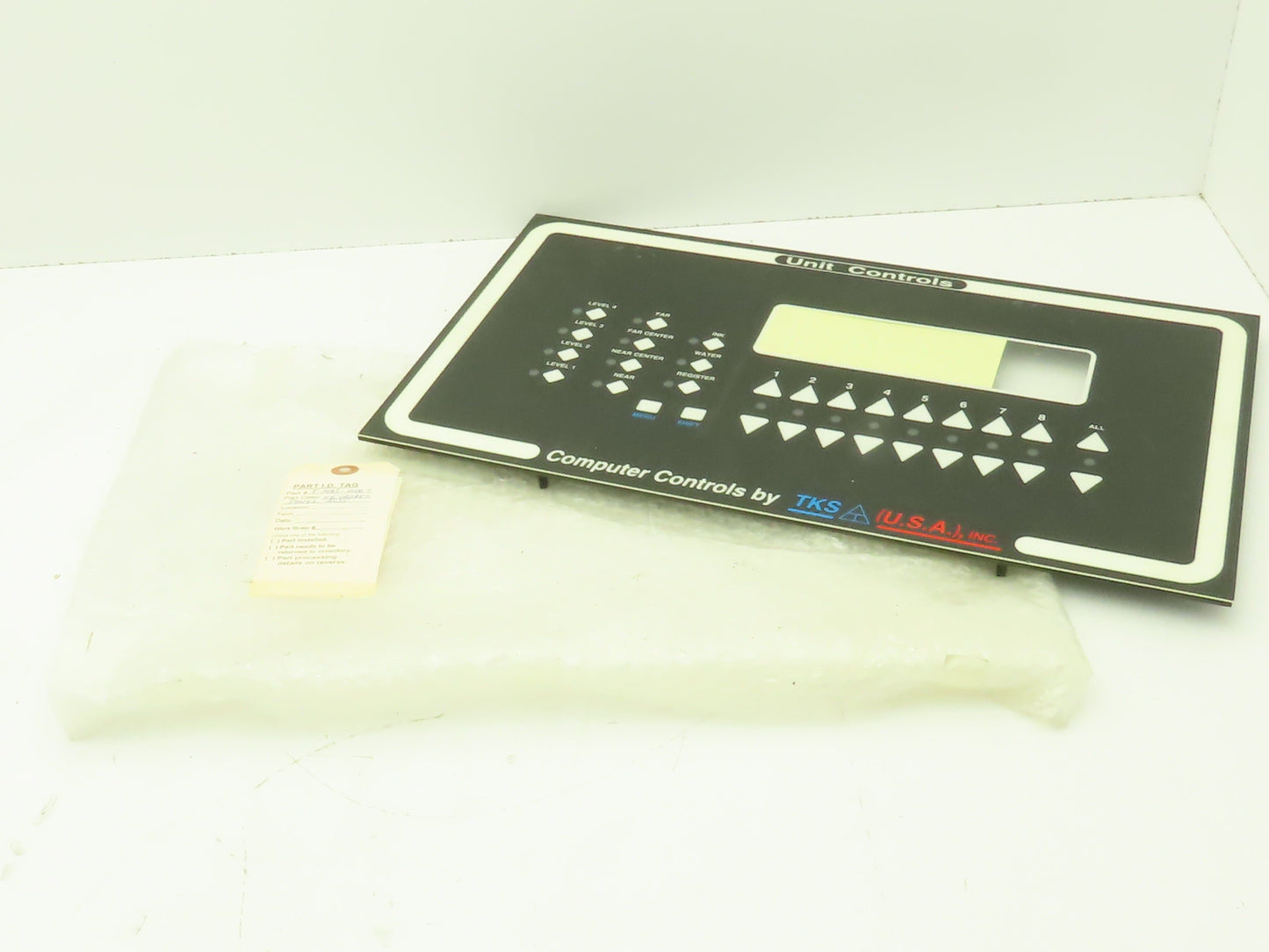 TKS T-MAS-0007 Computer Unit Controls HMI PLC Control Panel Keypad Display Cover
