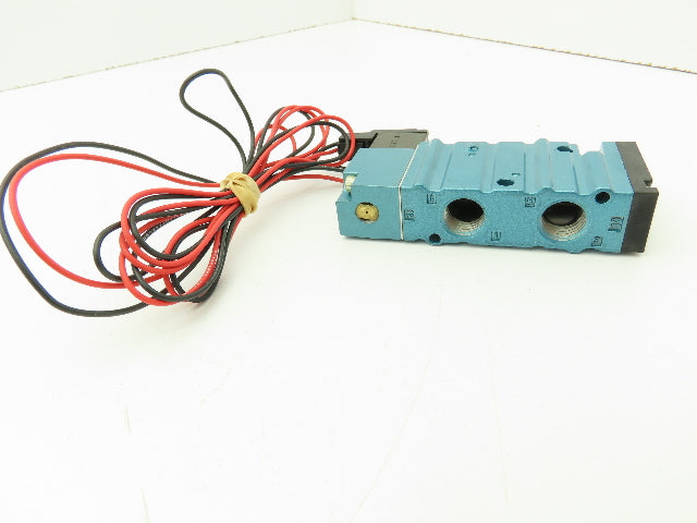 MAC 52A-11-B0A-GM-GDCD-1KT Pneumatic Solenoid Valve 20-120 PSI 24 VDC Coil