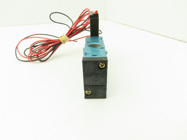 MAC 52A-11-B0A-GM-GDCD-1KT Pneumatic Solenoid Valve 20-120 PSI 24 VDC Coil