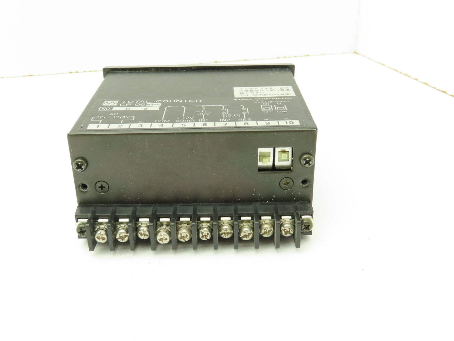 Kyodo Denki CP-06MZ-F Kyodo Total Counter 85-264VAC Input