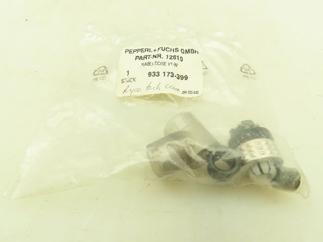 Pepperl+Fuchs 12510 933 173-399 GMBH 4 Wire Connector Plug Cable Socket Lot of 5