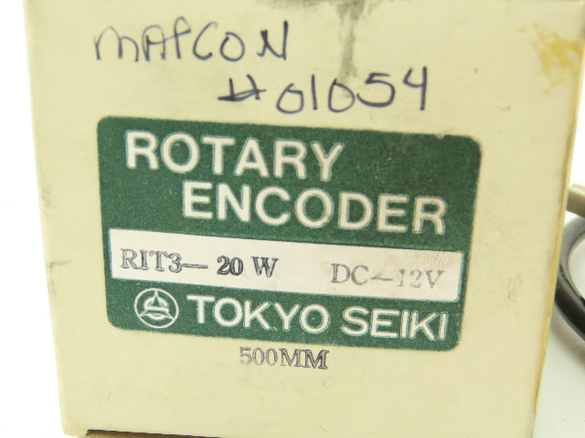 Tokyo Seiki RIT3-20W DC-12V Rotary Encoder