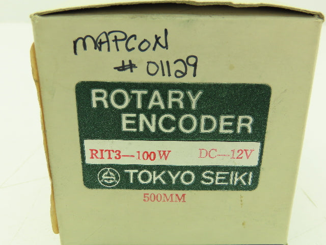 Tokyo Seiki RIT3-100W DC-12V Rotary Encoder