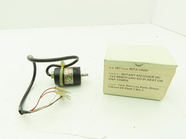 Tokyo Seiki RIT3-100W DC-12V Rotary Encoder