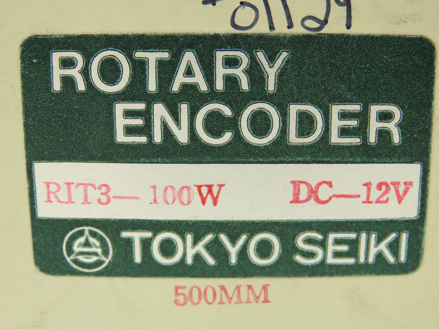 Tokyo Seiki RIT3-100W DC-12V Rotary Encoder