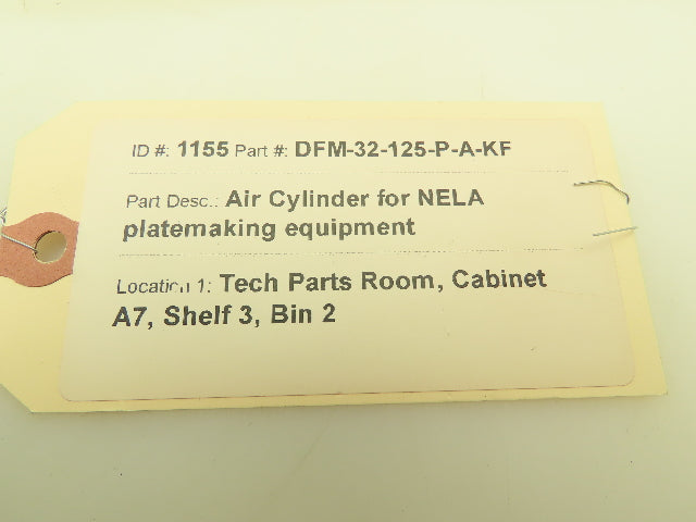 Festo DFM32125PAKF Guided Drive Air Cylinder Pneumatic Actuator 125mm Stroke
