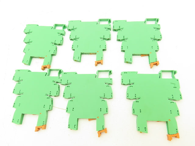 Phoenix Contact PLC-BSC-24DC/1/SEN Relay Terminal Block Module 24VDC LOT OF 6