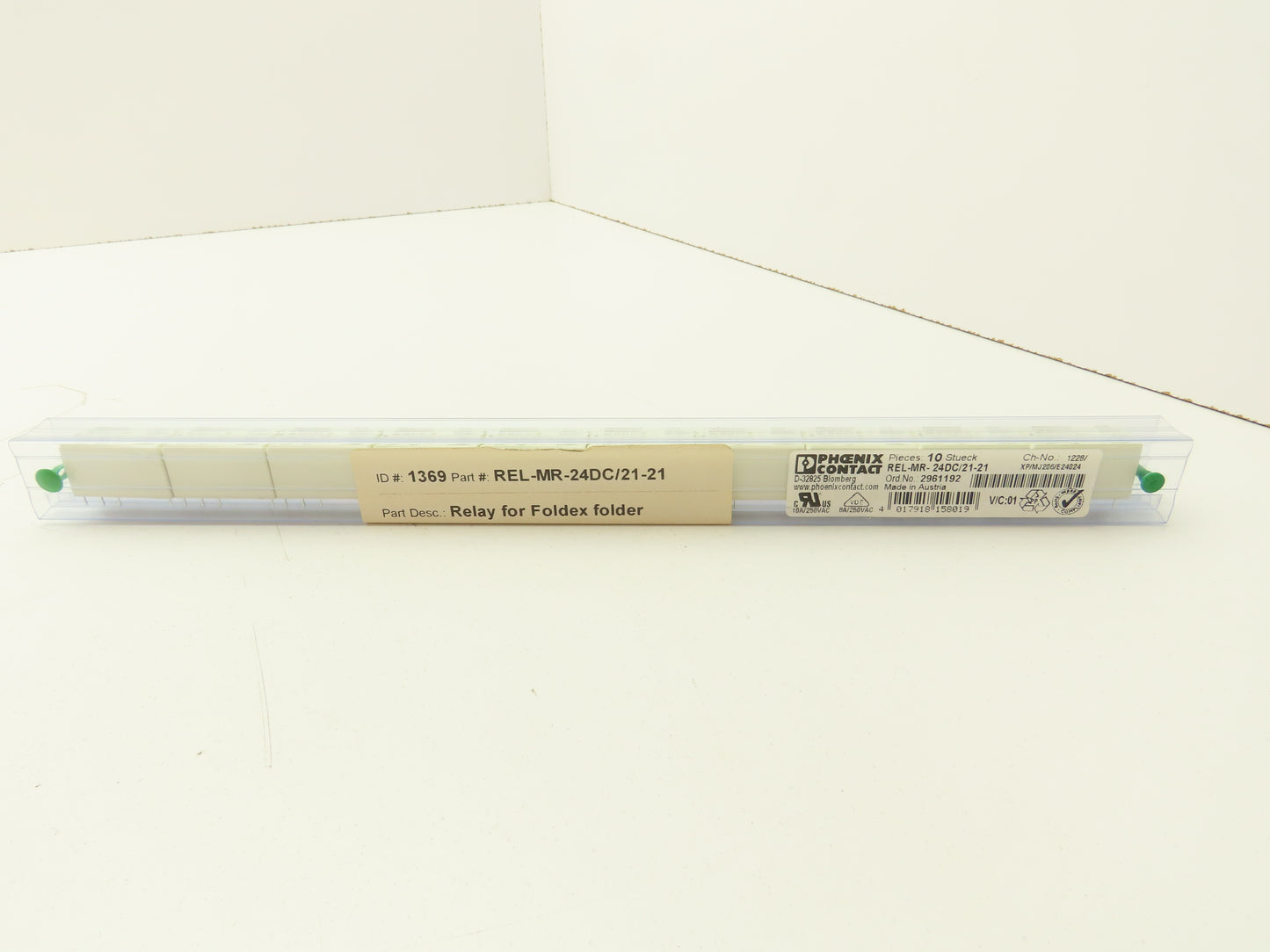Phoenix Contact REL-MR-24DC/21-21 Relays Lot of 10