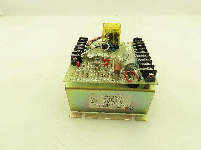 Toyo Denki CC854187-49 QBF101-C Compa Relay Power Supply Relay Control Panel