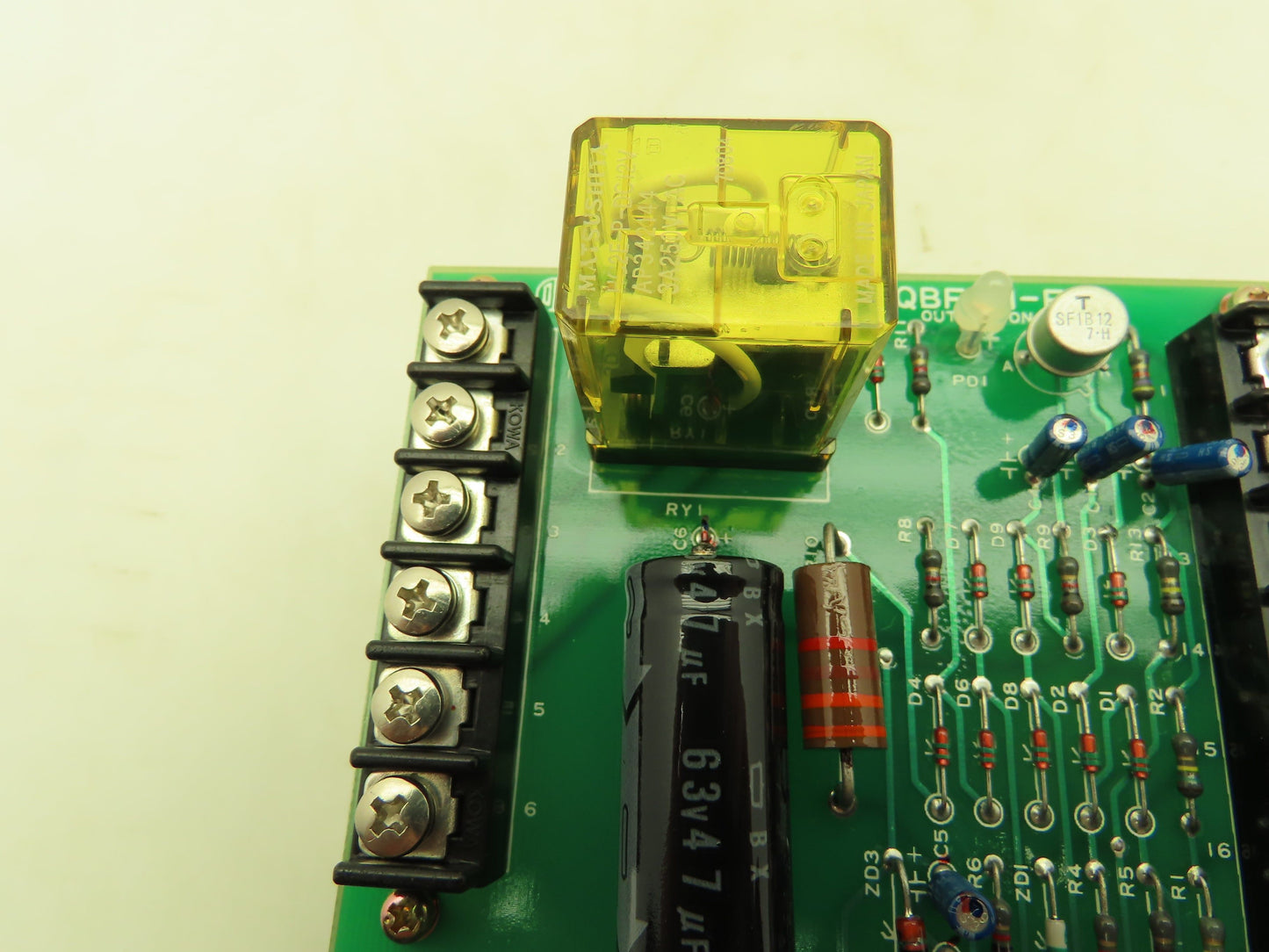 Toyo Denki QBF101-F QF40229-2E-3E Compa Relay Power Supply Relay Control Panel