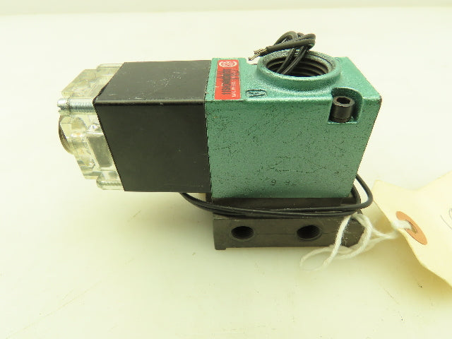 Numatics 11SAD400O013T Pneumatic Air Solenoid Valve Manifold 120V Coil 1/8" Port