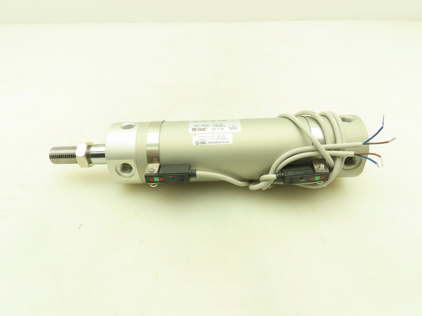 SMC CDG1TN40-100-H7BW Pneumatic Air Cylinder Auto Switch 40MM Bore 100 MM Stroke