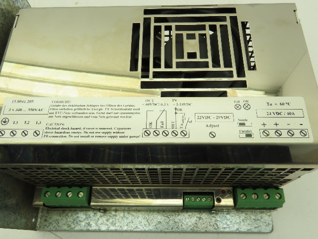 MGV PH1003-2440 Power Supply 24V 40A Out - 3PH 340-550V Input