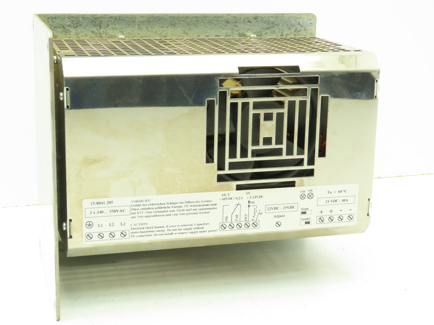 MGV PH1003-2440 Power Supply 24V 40A Out - 3PH 340-550V Input