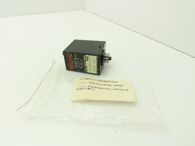 SSAC TRB120A2X240 TRB120A2X240 Time Delay Relay Range: 0.1-4 Min 120VAC 10A