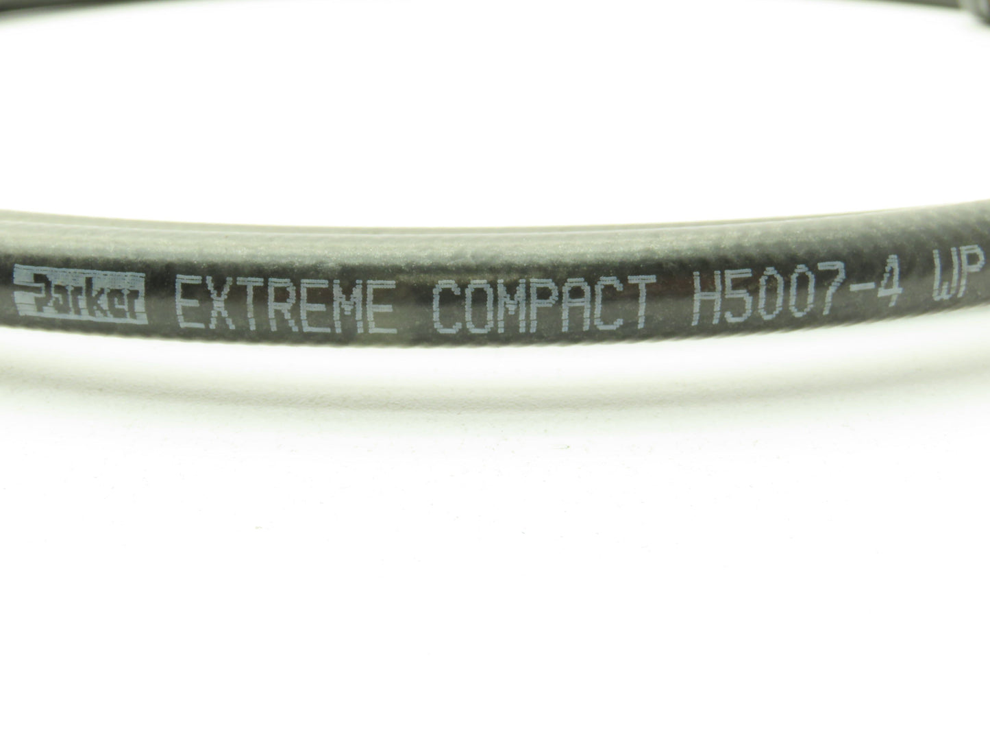 Parker H5007-4 Extreme Compact 1/4" x 90" Hydraulic Hose Female JIC Swivel Ends