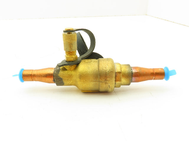 Emerson 062114 Flow Controls Refrigeration Ball Valve Access Fitting 1/2"