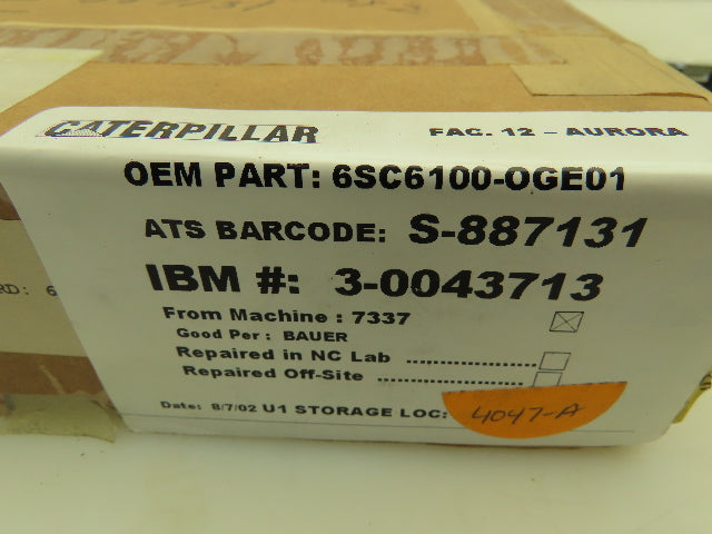 Siemens 6SC6100-0GE01 Simodrive Power Supply 6SC65