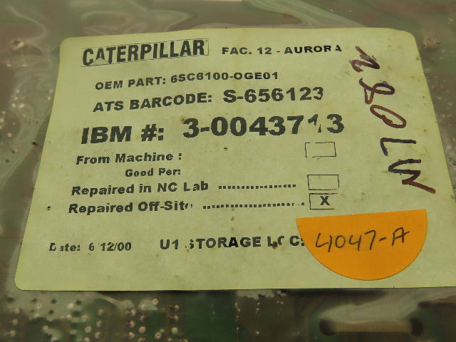 Siemens 6SC6100-0GE01 Simodrive Power Supply 6SC65 Repaired