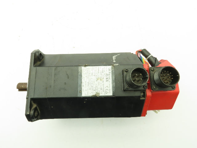 Fanuc A06B-0128-B575#7008 AC Servo Motor 1.4 KW 114V 3000RPM Encoder