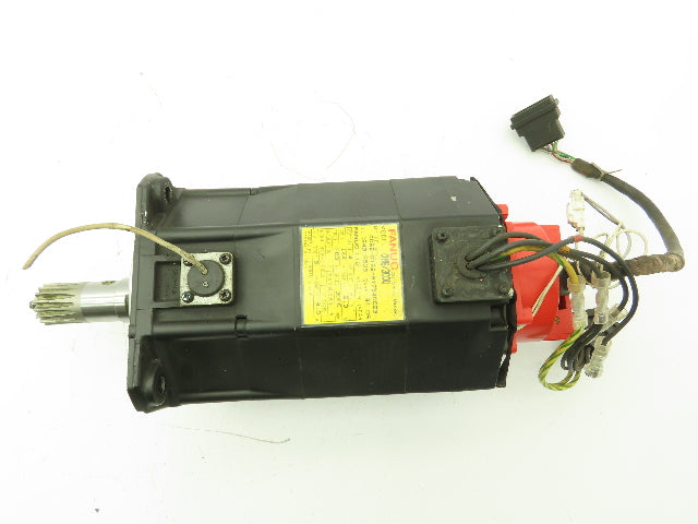 Fanuc A06B-0162-B175#0003 AC Servo Motor aM6/3000 1.4 kW Pulse Coder