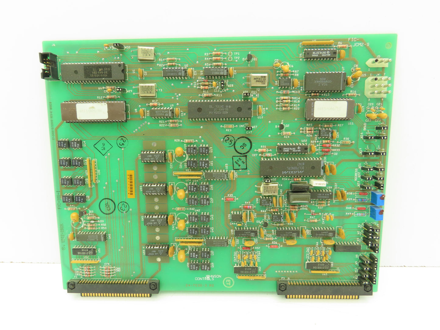 Johnson Controls 24-7030-3 FIC-JCM2-0 Control Circuit Board UDTZ-19G