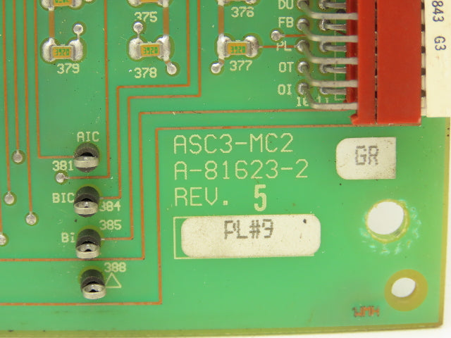 Industrial Drive ACS3-OPT2 A-81991-2 Servo Encoder Board Rev 5 Motor Control
