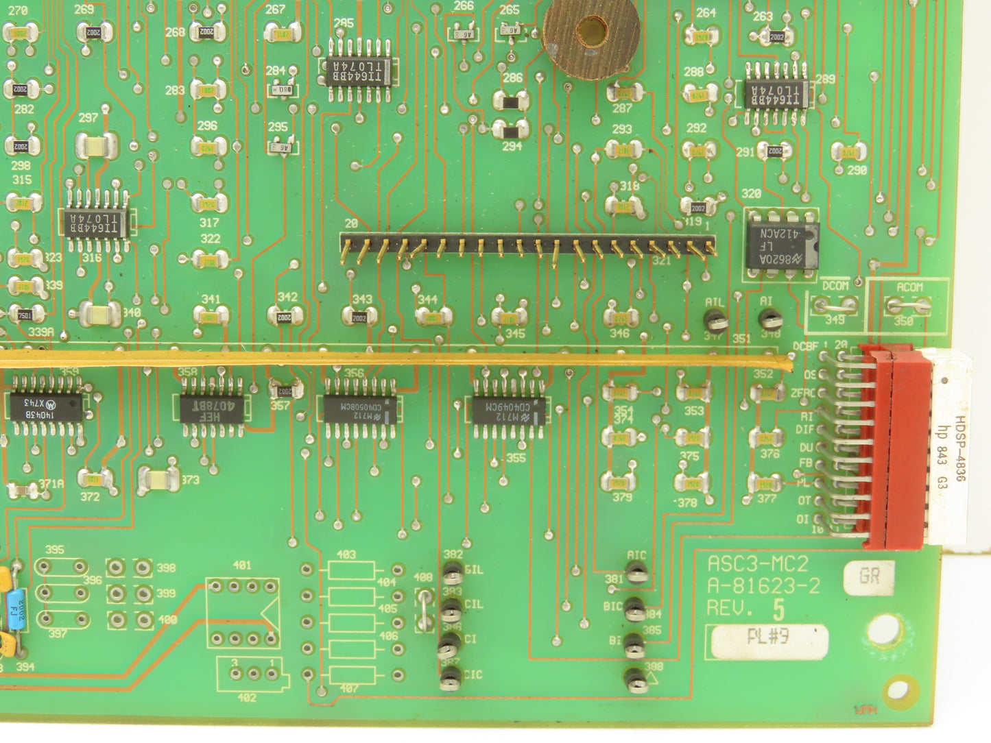 Industrial Drive ACS3-OPT2 A-81991-2 Servo Encoder Board Rev 5 Motor Control