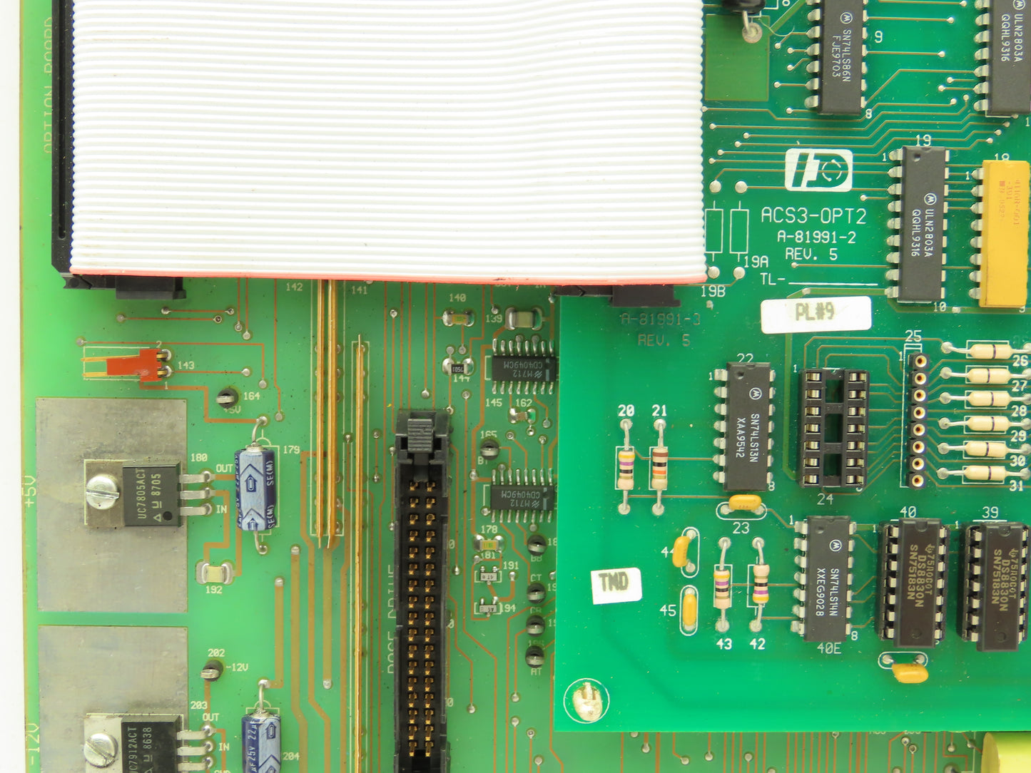 Industrial Drive ACS3-OPT2 A-81991-2 Servo Encoder Board Rev 5 Motor Control