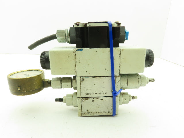 Vickers DG4V-3S-2A-M-FTWL-B5-60 Directional Control Solenoid Valve Stack 120V