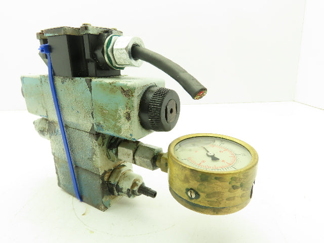 Vickers DG4V-3S-2A-M-FTWL-B5-60 Directional Control Solenoid Valve Stack 120V