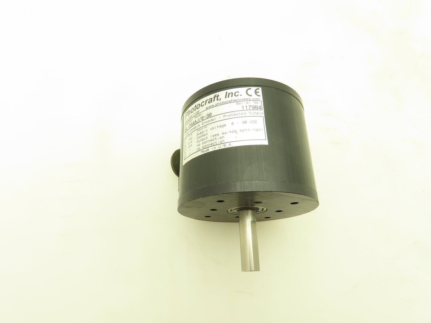 Photocraft RL-P64AJ/8-30 Incremental Shaft Encoder 8-30VDC