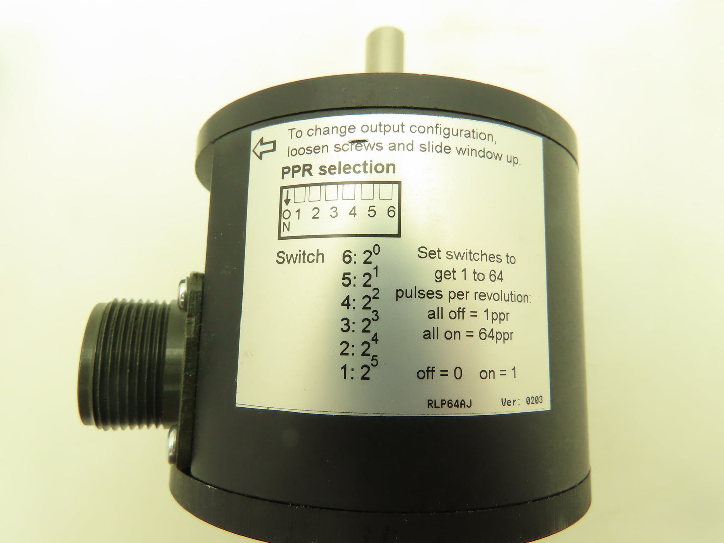 Photocraft RL-P64AJ/8-30 Incremental Shaft Encoder 8-30VDC