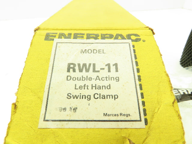 Enerpac RWL-11 Double Acting Left Hand Swing Clamp Cylinder Threaded Body