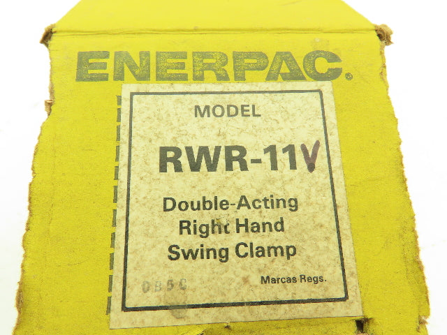 Enerpac RWR-11 Double Acting Right Hand Swing Clamp Cylinder Threaded Body