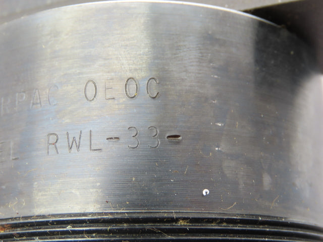 Enerpac RWL-33 Double Acting Left Hand Swing Clamp Cylinder Threaded Body