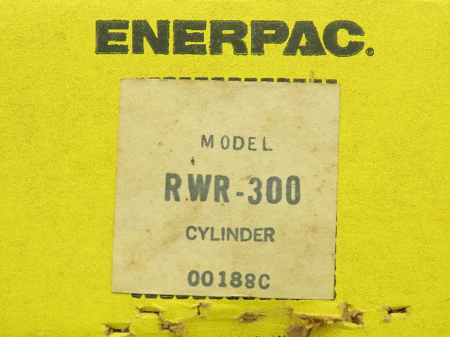 Enerpac RWR-300 Single Acting Right Hand Swing Clamp Cylinder Threaded Body