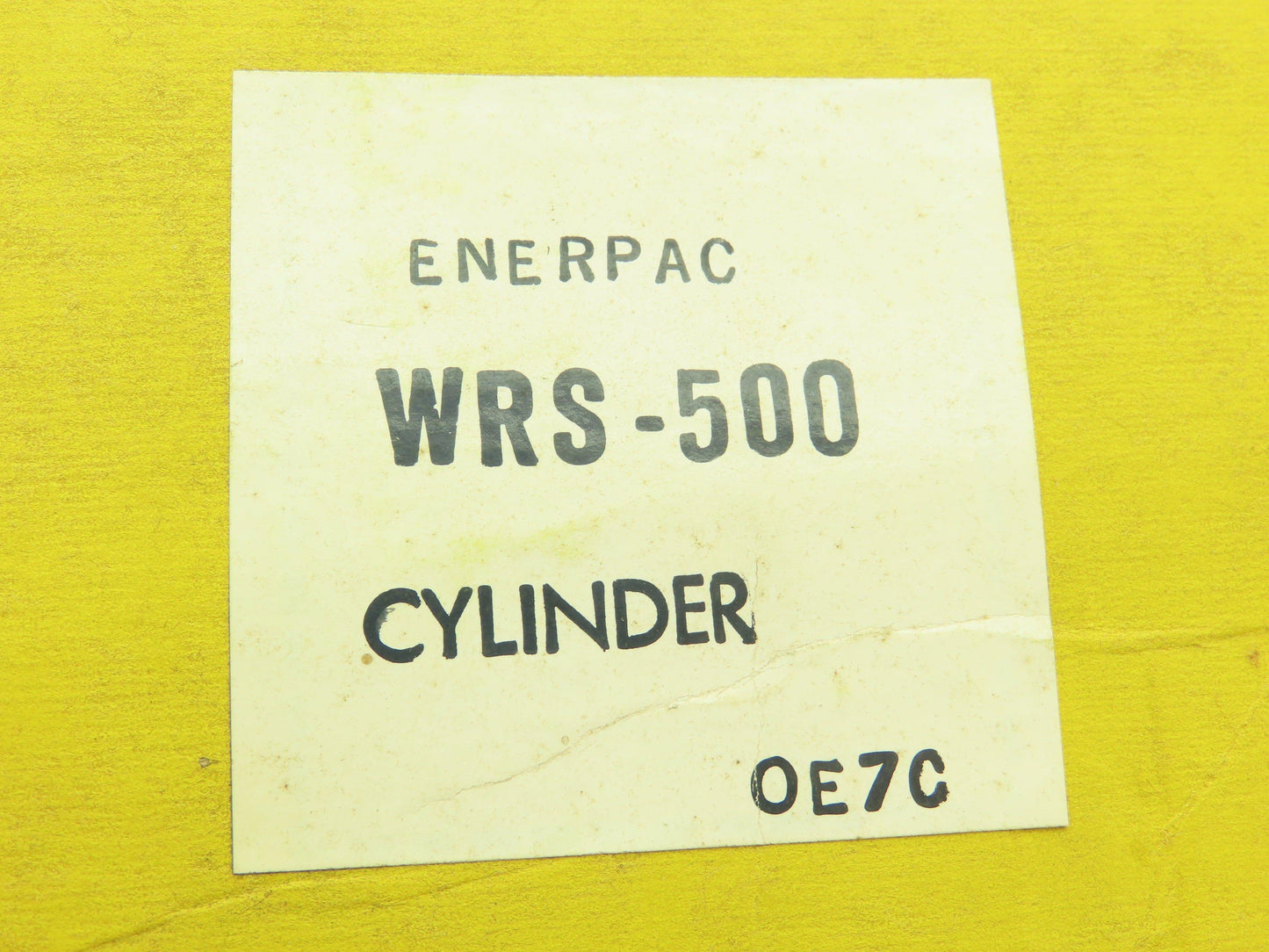 Enerpac WRS-500 Positive Locking Hydraulic Clamp Cylinder Threaded Body 5 Ton